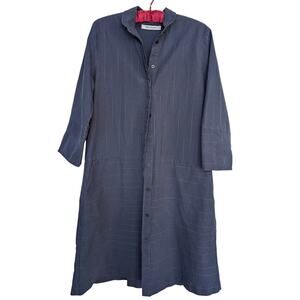 Norse Projects Women's Cotton Shirt Dress Piece Blue 36
